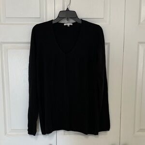 NWOT Vince Black V-Neck Sweater